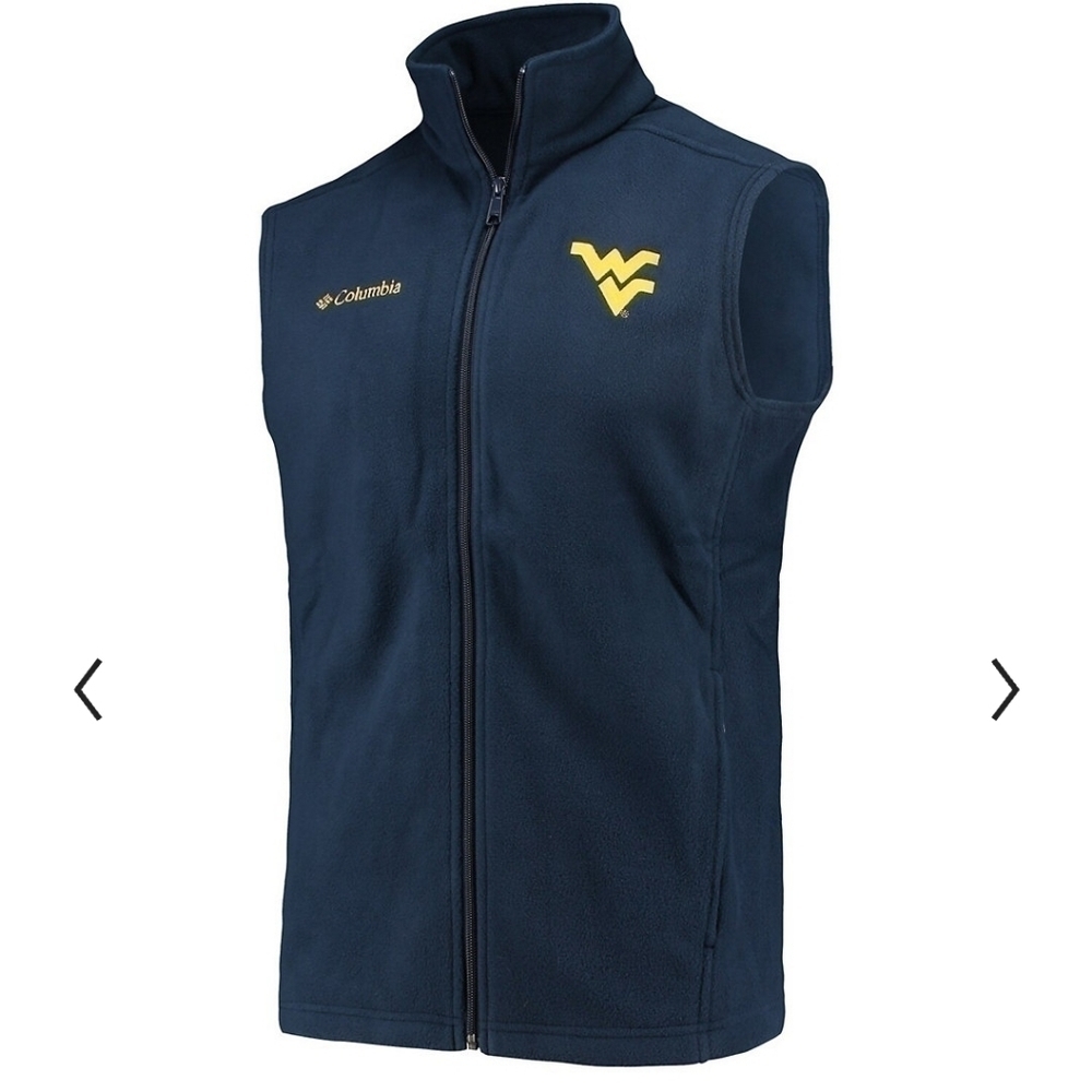 WV Columbia zip up vest​
